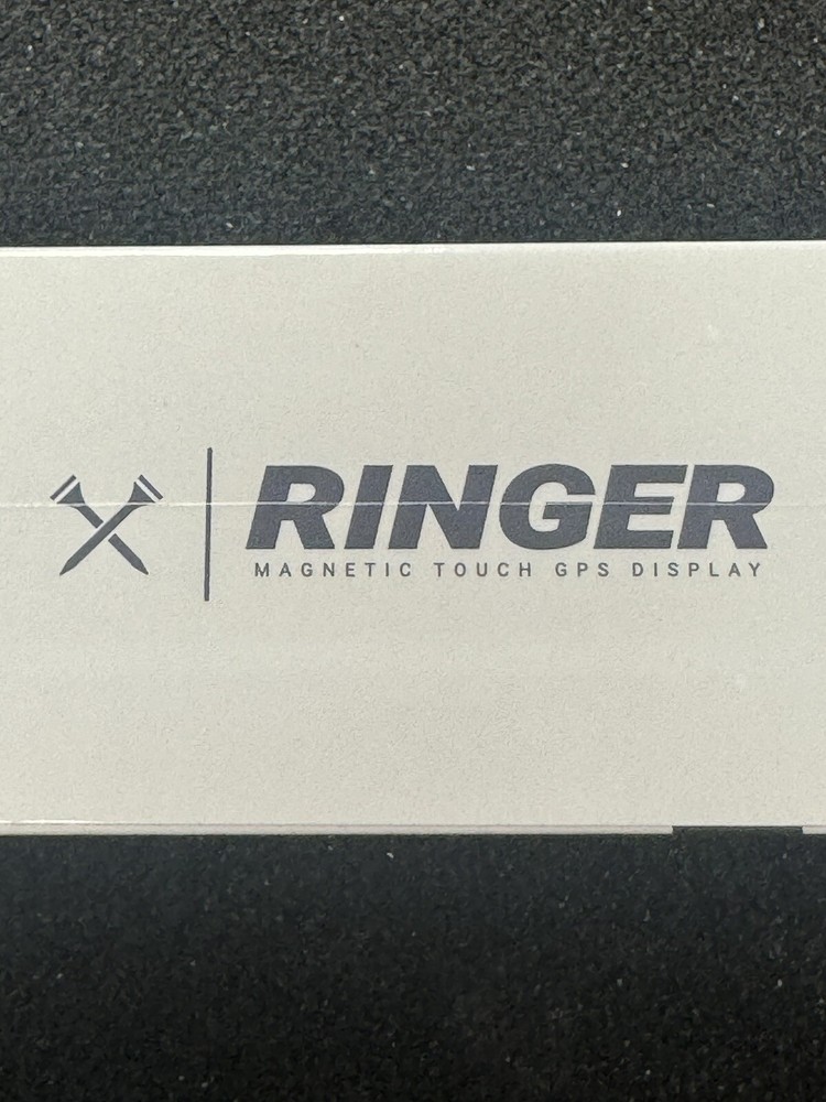 RINGER Blue Tees Ringer golf gps device NAVY **SEALED**