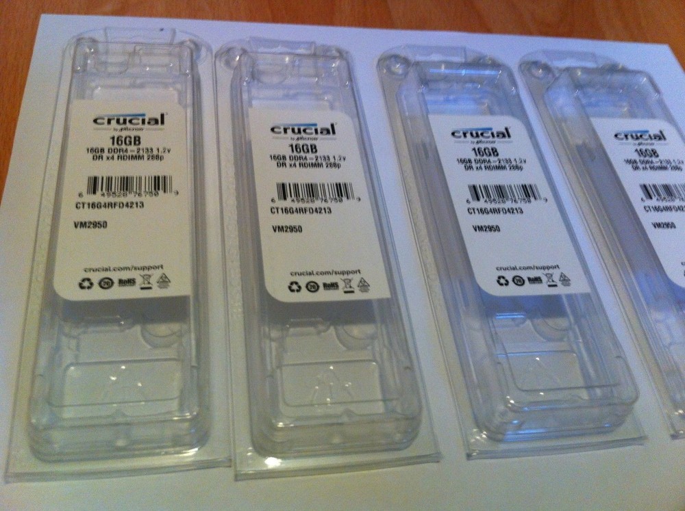 20 PCs ANTI STATIC MEMORY BOX CASE HOLD 2 PCs DIMM FOR DESKTOP NOTEBOOK SERVER