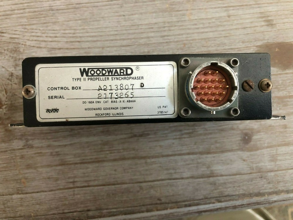 Woodward Propeller Syncrophaser Control Box P/N A213807