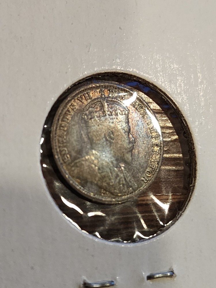 1903 Newfoundland 5 Cents Silver Coin