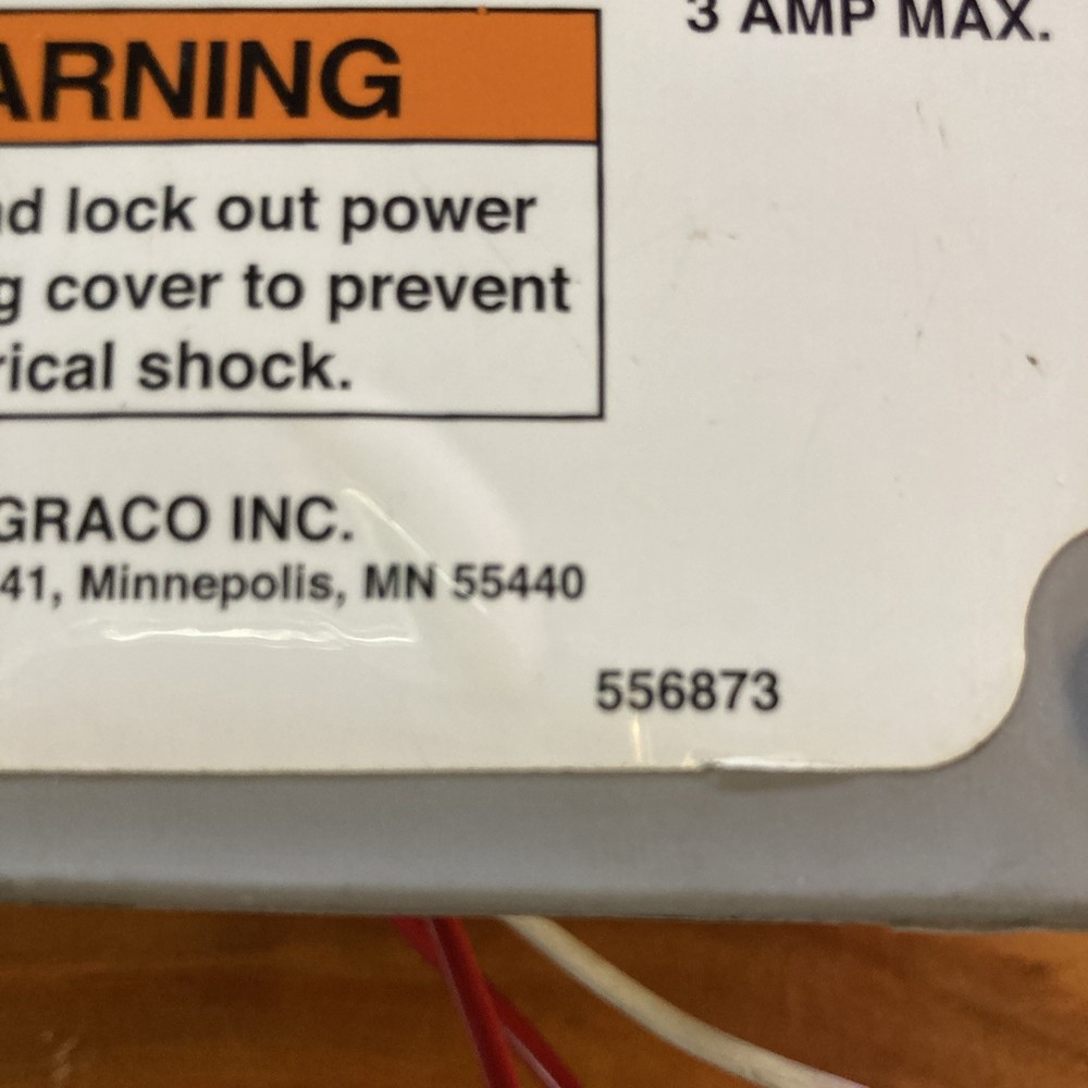 Graco 556873 solid state timer 115/230V 3AMP good working, nice!!!