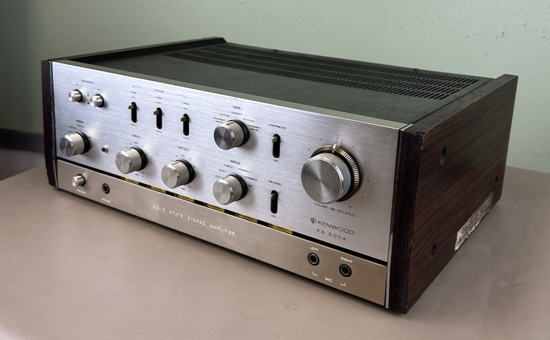 KENWOOD KA-6004 STEREO INTEGRATED AMPLIFIER