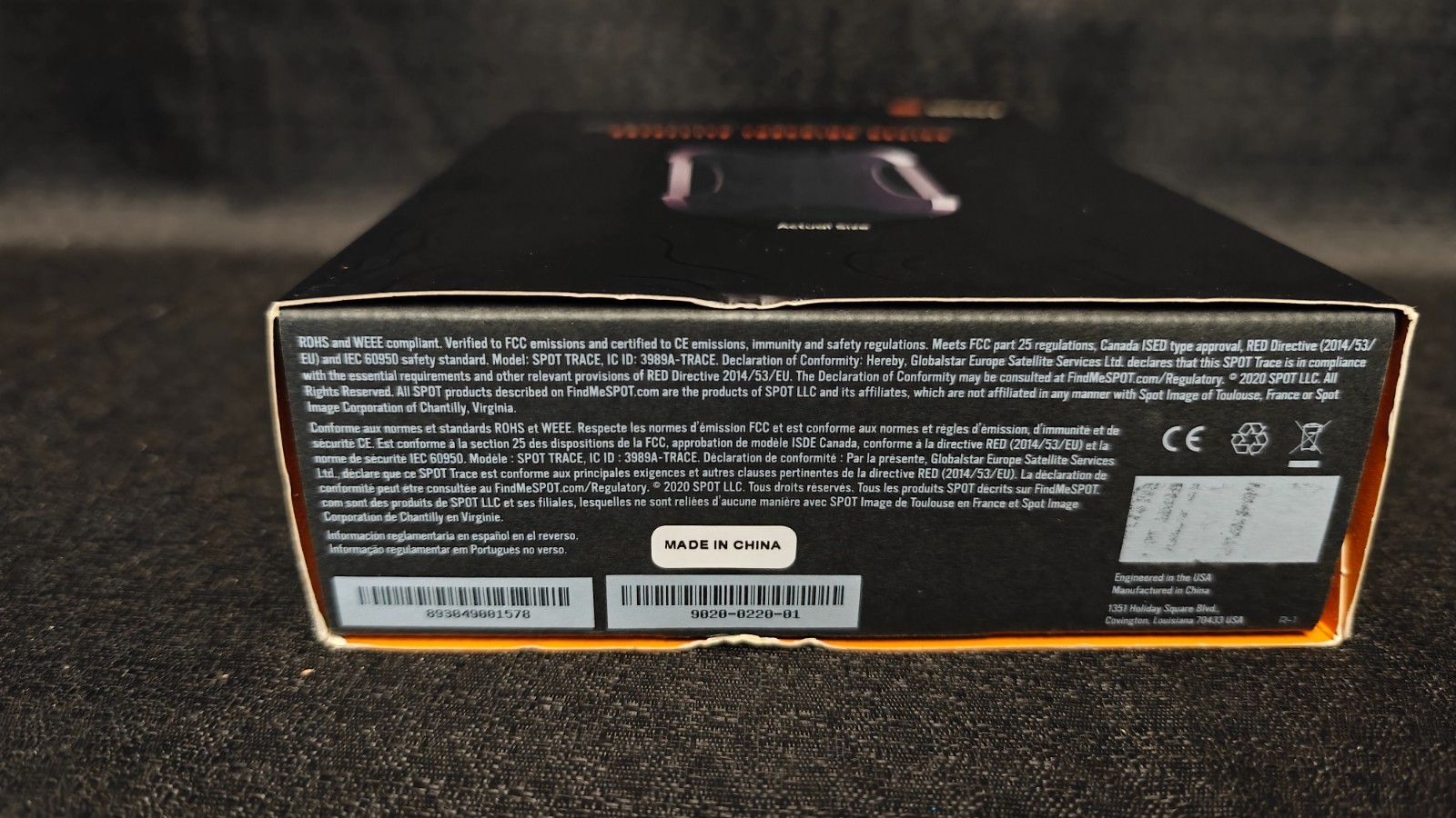 Spot Trace Satellite Tracking Device GPS Tracker Asset Locator Global Coverage