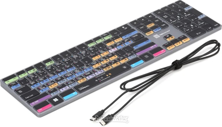 LogicKeyboard Titan Wireless Backlit Keyboard for Unreal Engine - Windows