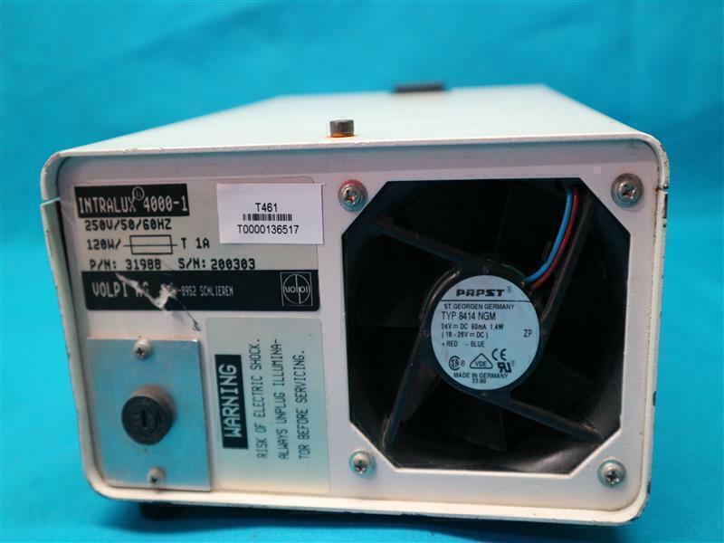 Intralux 4000-1 40001 Microscope Illuminator w/ Cut Cable