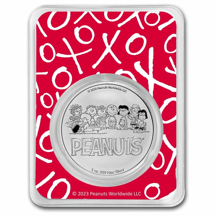 Peanuts® Woodstock Lovebirds 1 oz Color Silver