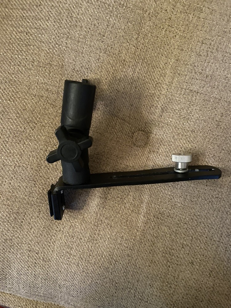 Vintage Hand Flash Camera Grip 6" Bracket