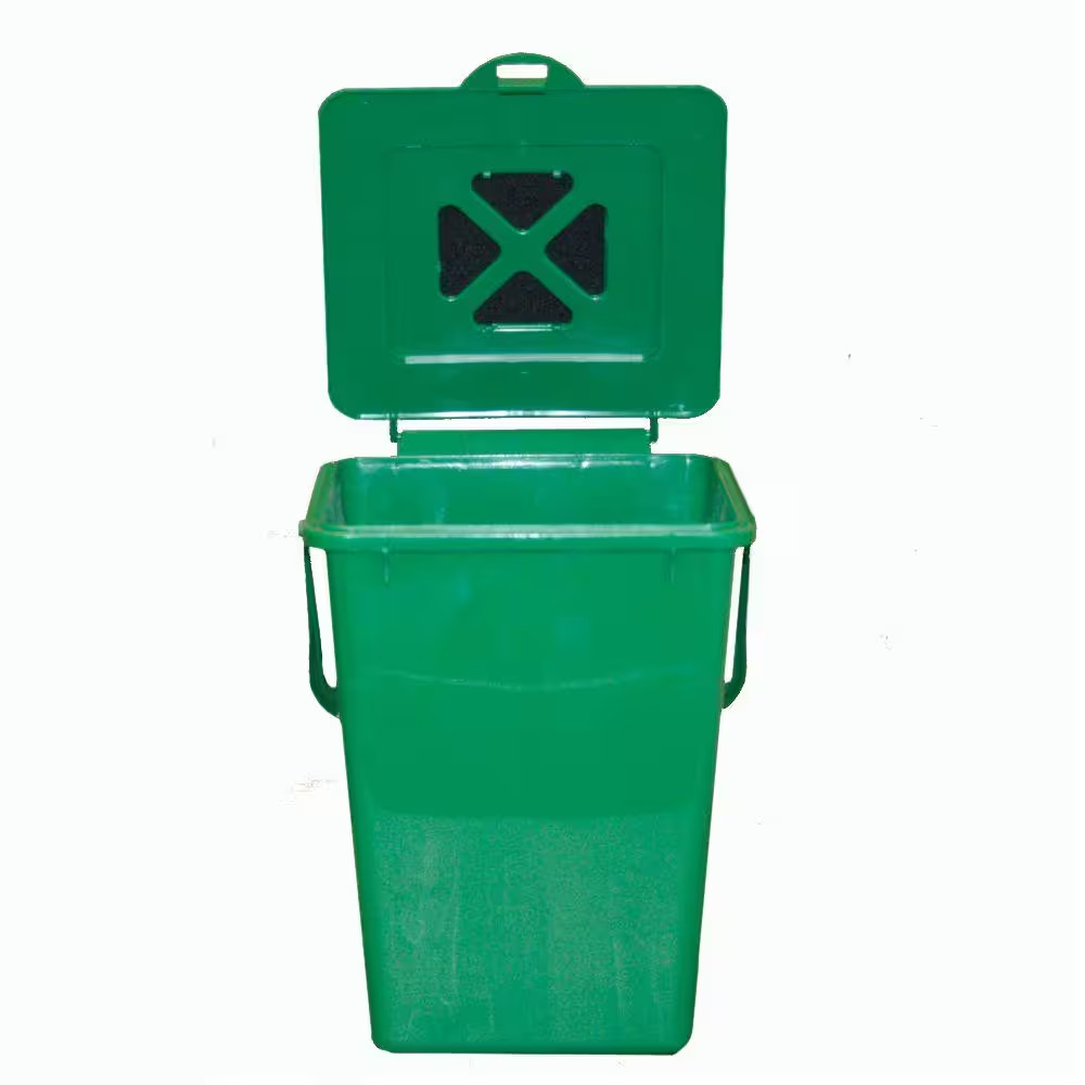 ECO Kitchen Compost Bin 2.4 Gallon Countertop Odor Filter Organic Waste