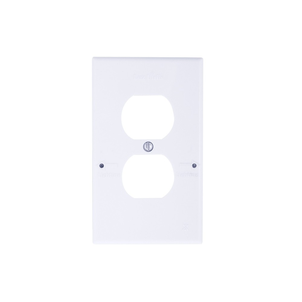 4Pack Wall Outlet Plate LED Night Light Sensor Inductive No Wire/Battery Needed