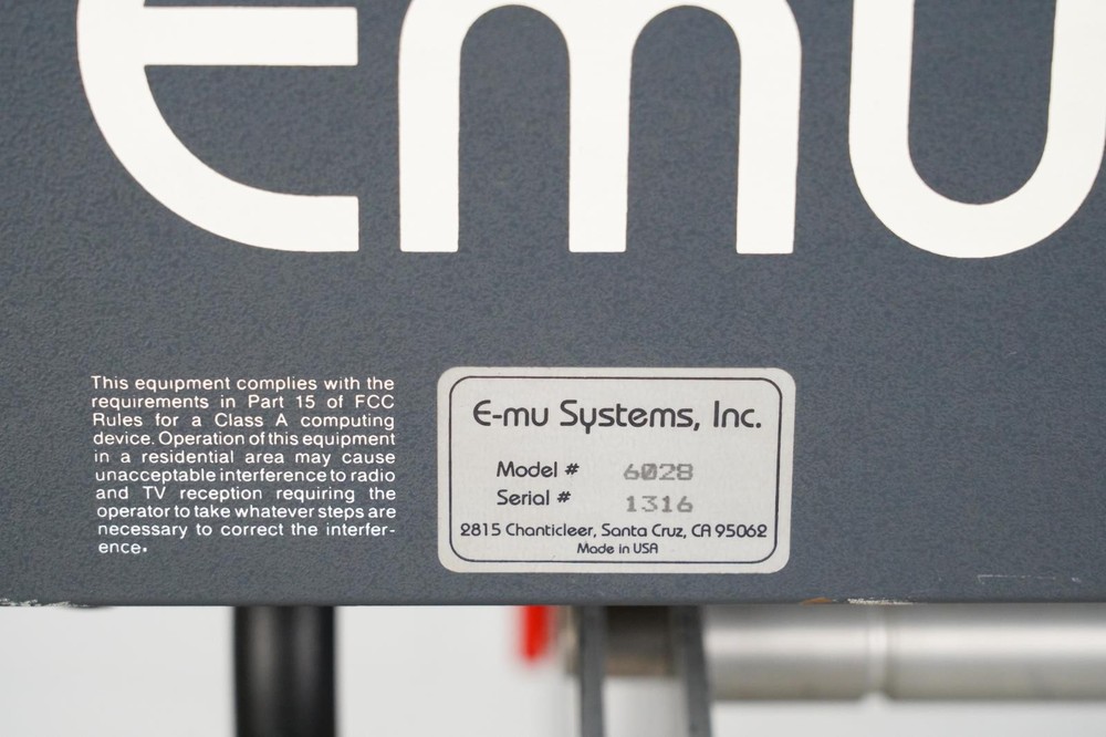 E-MU Emulator II Sampler Synthesizer w/ Gotek Drive & Case #45447