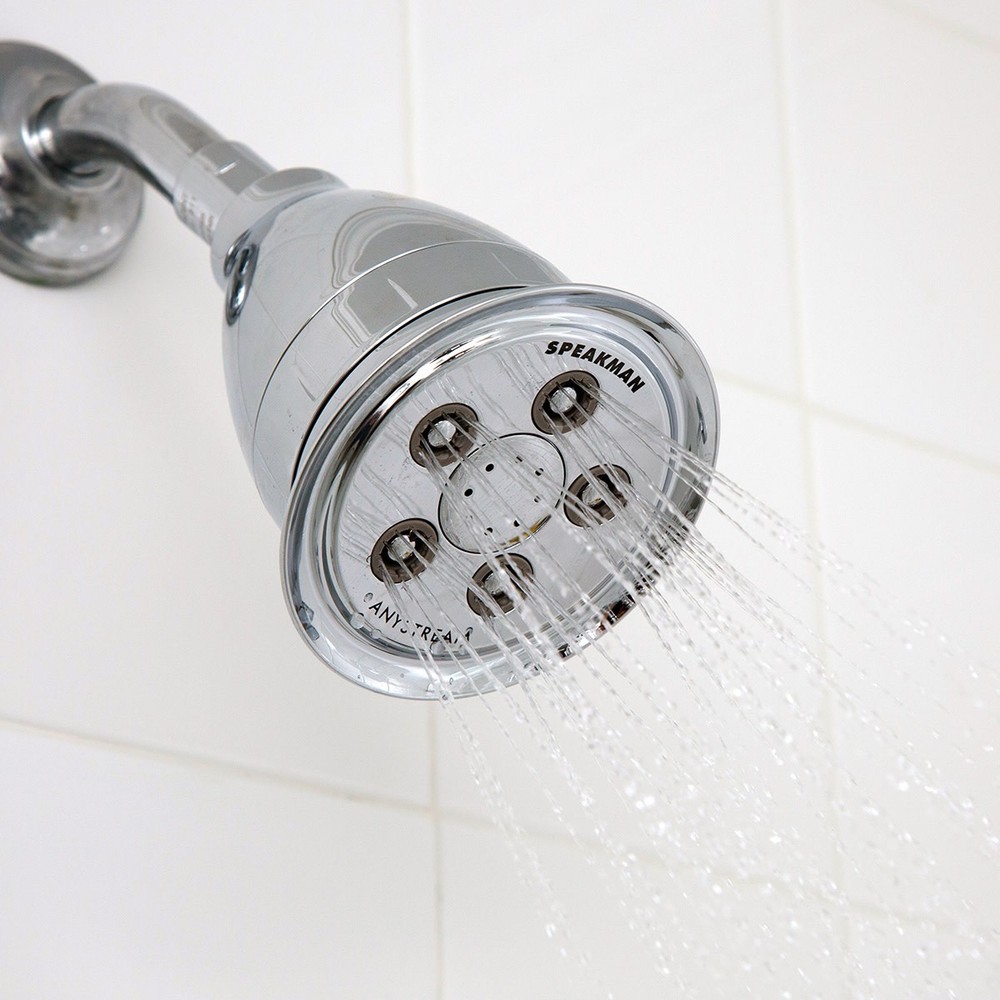 Speakman S-2005-HBF-E175 Chrome Hotel Pure 1.75 Gpm Multi Function Shower Head