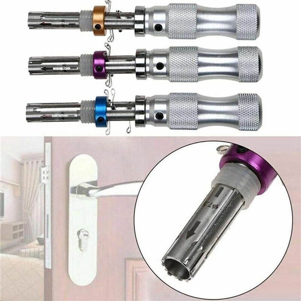 3Pcs/Set~Seal/O~Ring~Hook~Seal~Puller~7~Pin~Advanced~Tubular~Lock~Puller~Tool