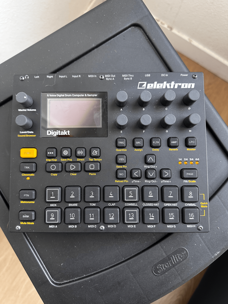 Elektron DDS8 gitakt 8-Voice Drum Computer and Sampler