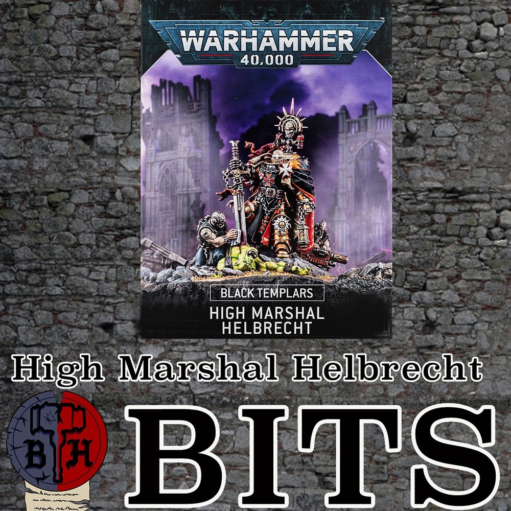 Warhammer 40k Black Templars High Marshal Helbrecht Box Set BITS multi-listing