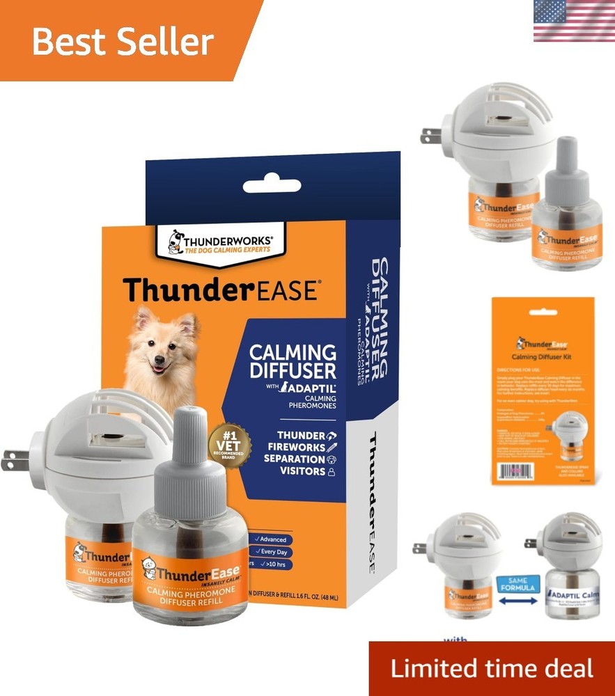 Dog Calming Pheromone Diffuser Kit | Powered by ADAPTIL | Vet Recommended to ...