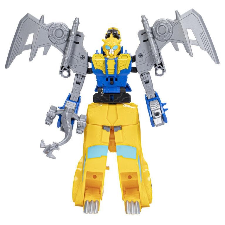 Transformers Buzzworthy Bumblebee & Dinobot Swoop Combiner Bumbleswoop Figure