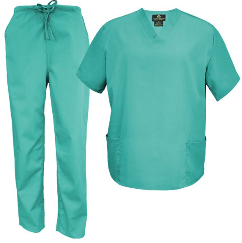 Unisex Scrub Sets Plus Sizes 4XL and 5XL Extra Big Scrubs for Men & Women BP101