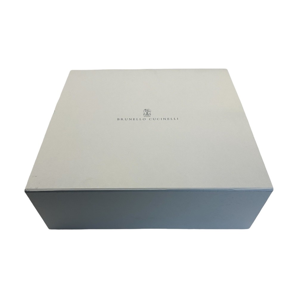 Authentic Brunello Cucinelli Empty Magnetic Gift Storage Box 14.75”x15”x5” READ*