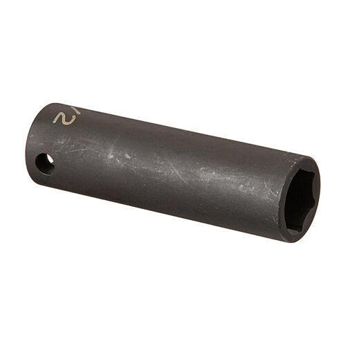 Grey Pneumatic 1016D 3/8 Inch Drive x 1/2 Inch Deep Length Impact Socket