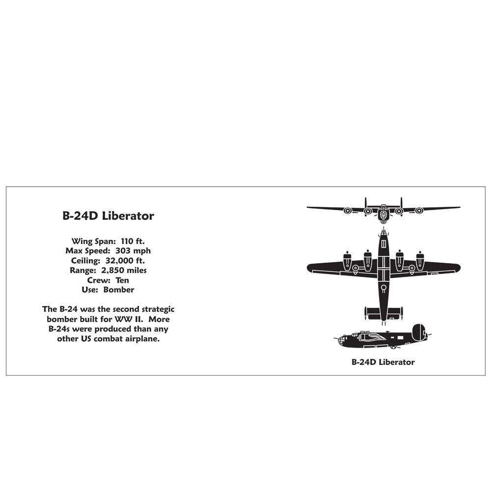 B-24D Liberator Spotter Coffee Mug