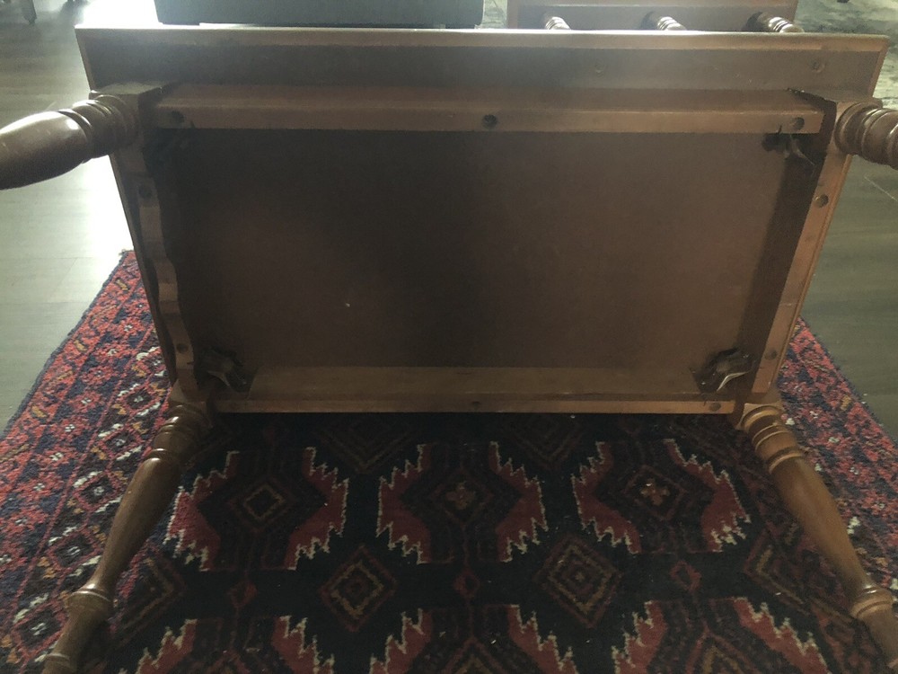Vintage MCM Two-Tier Rectangular End Table