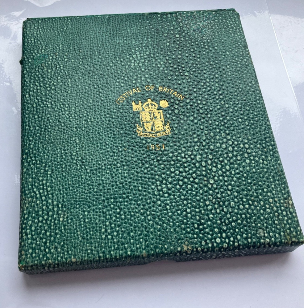 1951 Proof Year Set Card Box No Coins