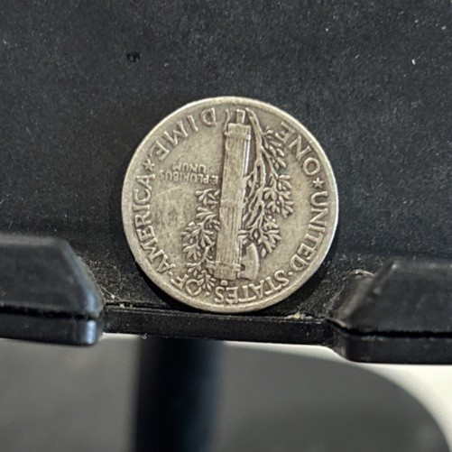 1943 Mercury Dime Winged Liberty Silver Coin