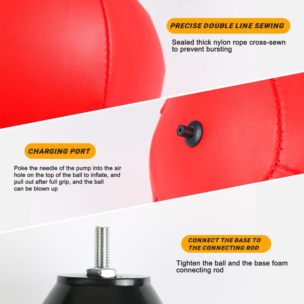 ​Boxing Speed Ball with Double-Layer Leather Universal M8 Thread for Boxing B...