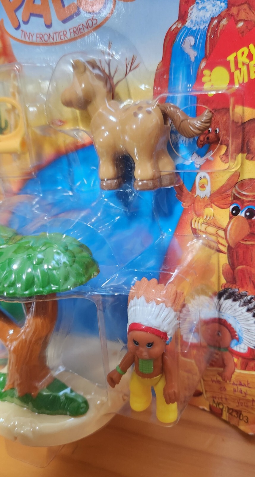 Itzy Bitzy Pals Tiny Frontier Friends 2 diff NEW SEALED packs VTG 1995 Talentoy.