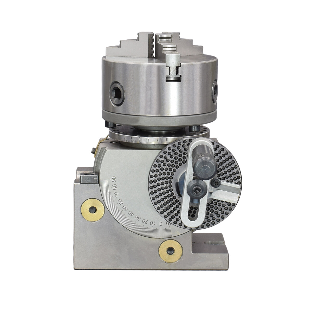 BS-1 DIVIDING HEAD SET W 6" CHUCK & TAILSTOCK FOR MILLING MACHINE FREE SHIPPING!