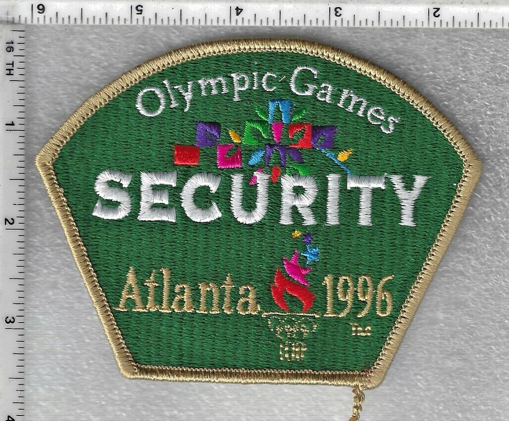 Olympic Games - Atlanta 1996 - Security  (Georgia)   Shoulder Patch