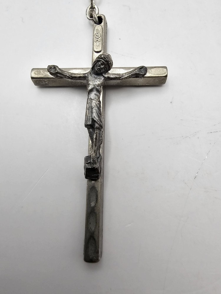 Vintage Rosary Soft Peach Glass Beads Chatholic