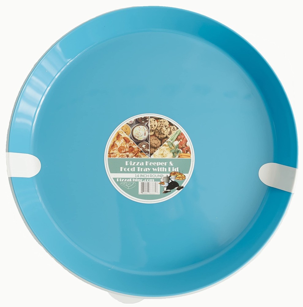 14inch Round Pizza Keeper Blue