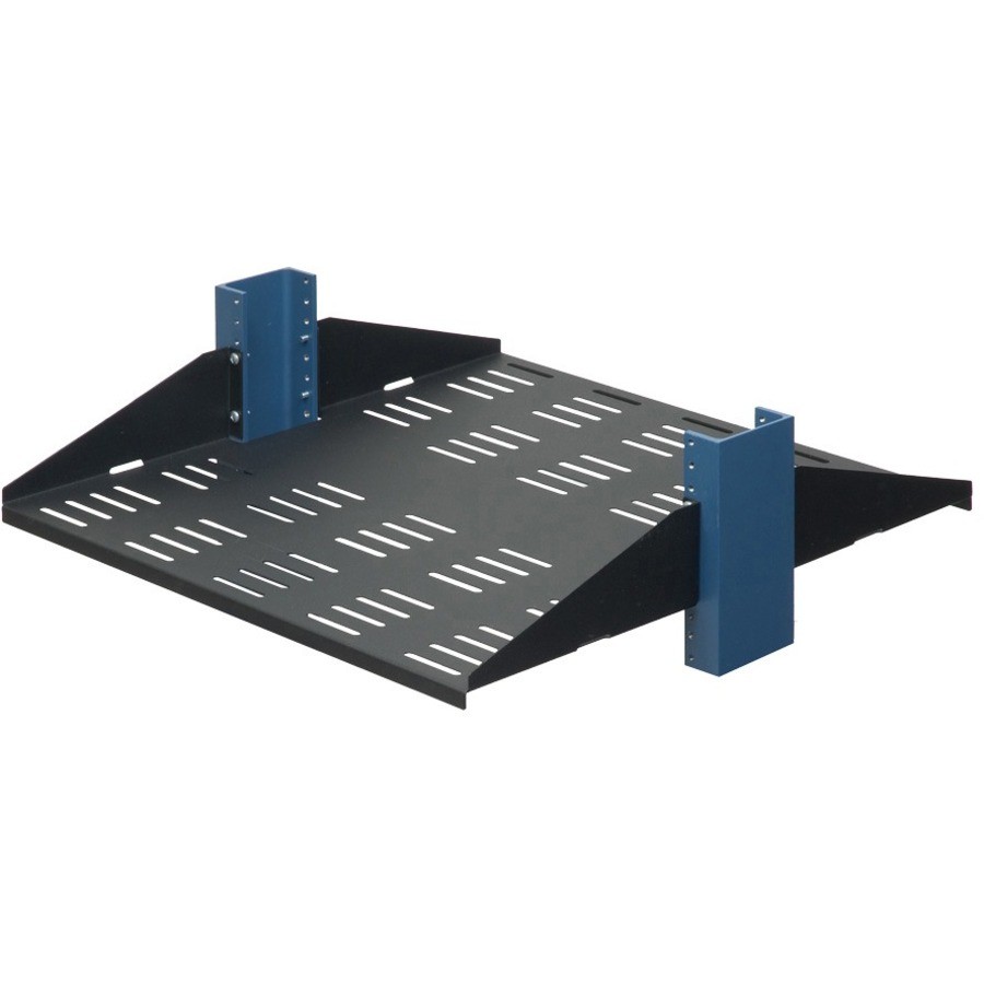 Rack Solutions 2U 2Post Center Mount Shelf 20in Depth (Flanged Down