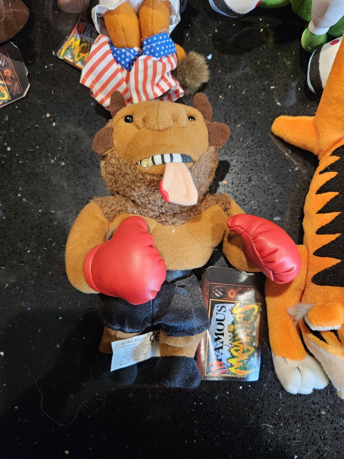 Lot Of 13 Assorted Vintage 1998 Infamous Meanies Meanies Beanbag Plush NWT