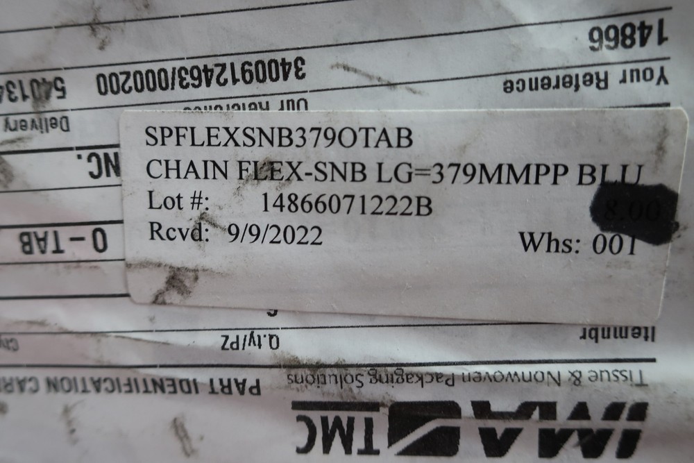 Ima SPFLEXSNB379OTAB Conveyor Chain 379mm