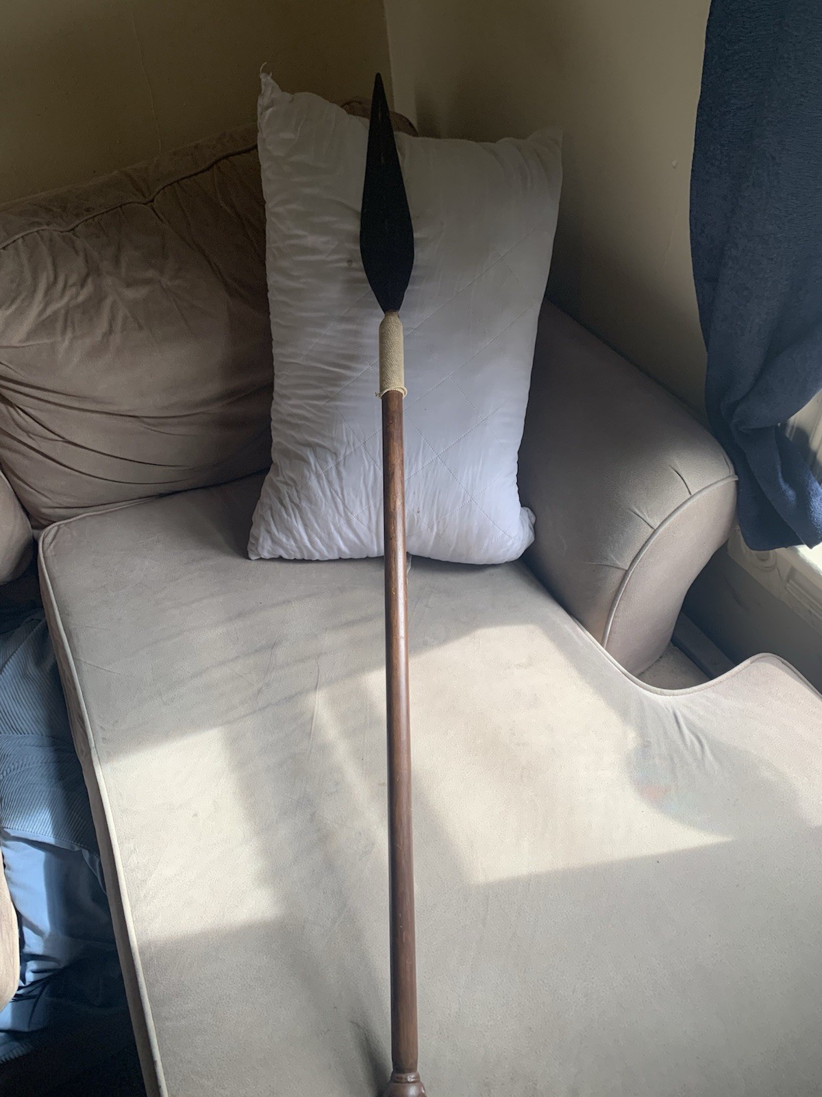 Antique Maasai Hunting Spear . 45inches