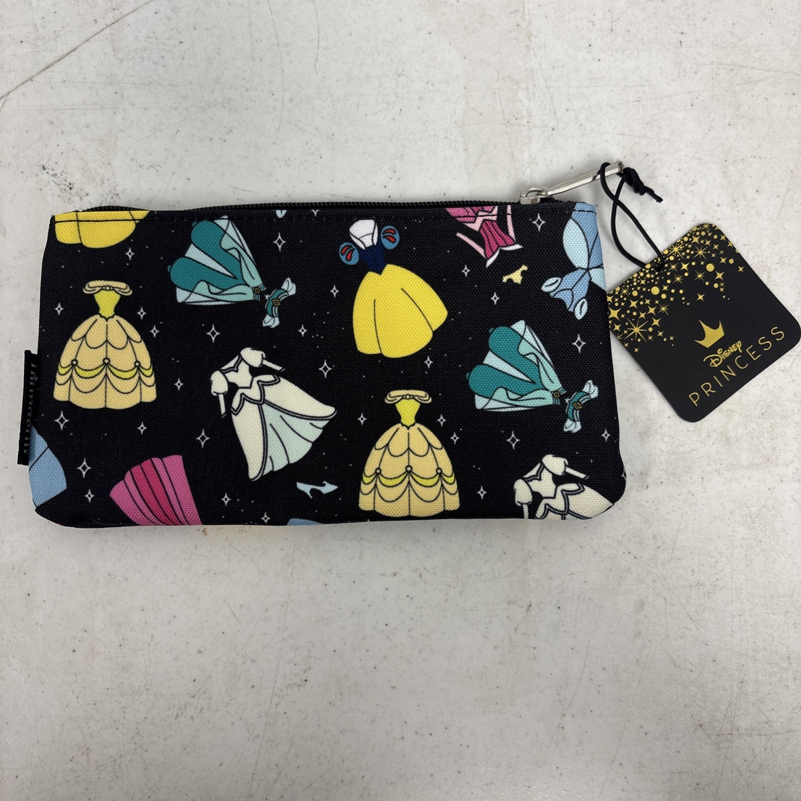 Loungefly Disney Princess Royal Dress Cosmetic Bag Makeup Bag Pencil Pouch NEW