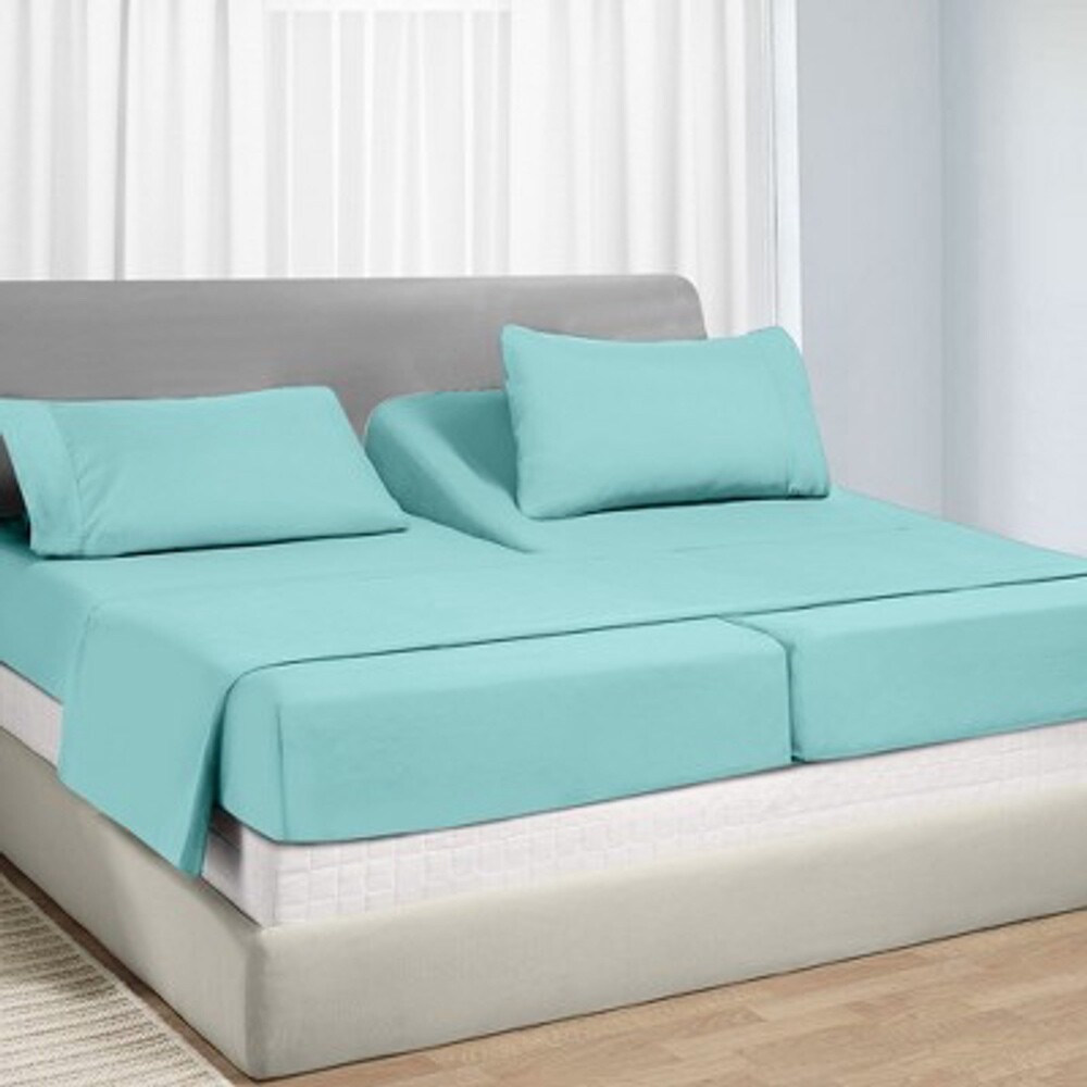 Split King/Cal King Sheets set For Adjustable Mattresses - 1800 Thread count!
