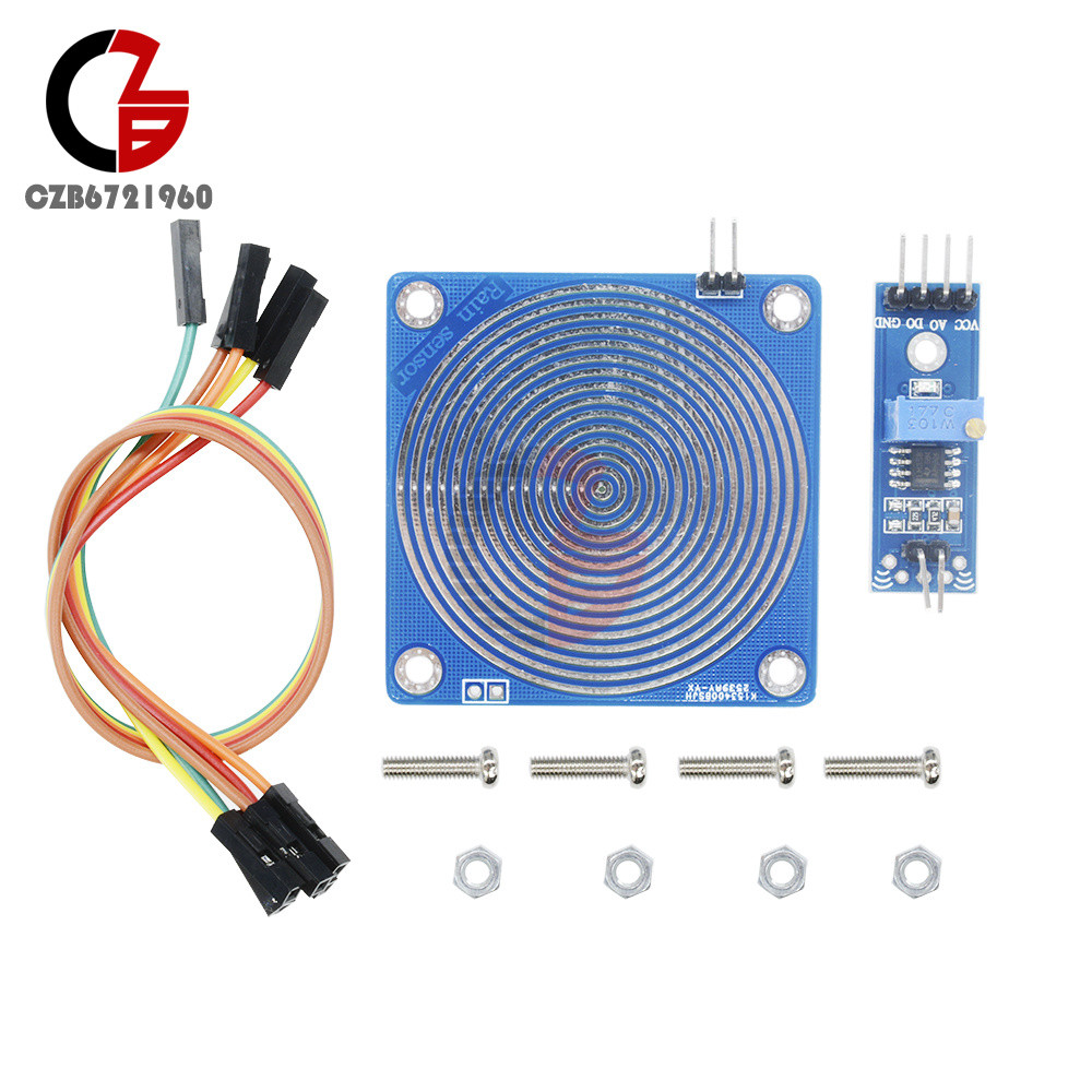 Humidity Detection Sensor Module Snow Rain Raindrops Detection For Arduino New