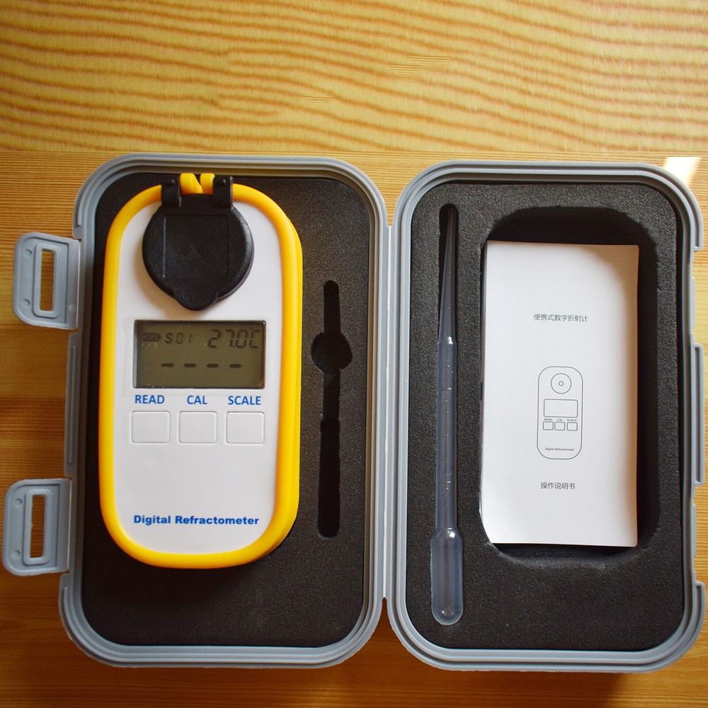 Digital Refractometer Coolant Refractometer Freezing Point Antifreezing Tester