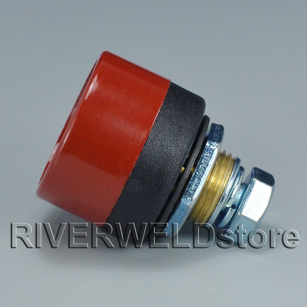 TIG Welding Cable Panel Socket Connector Socket DKZ35-50 Red Color 300-400A 1pc