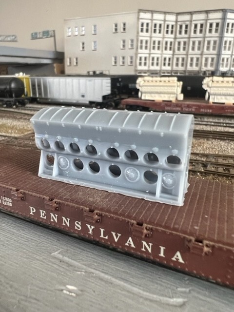 HO scale EMD 645 - 710 Block - 16cyl