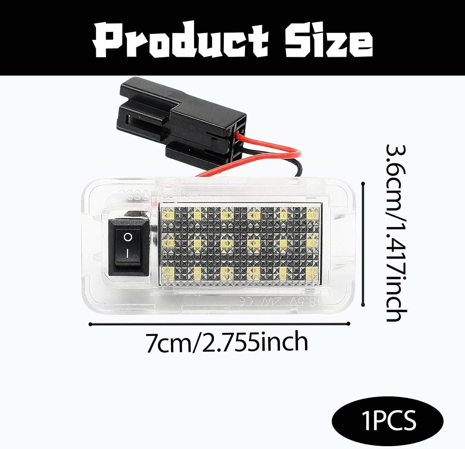 LED Luggage Compartment Light, Trunk Ceiling Lights , for Toyota RAV4 2019-2021