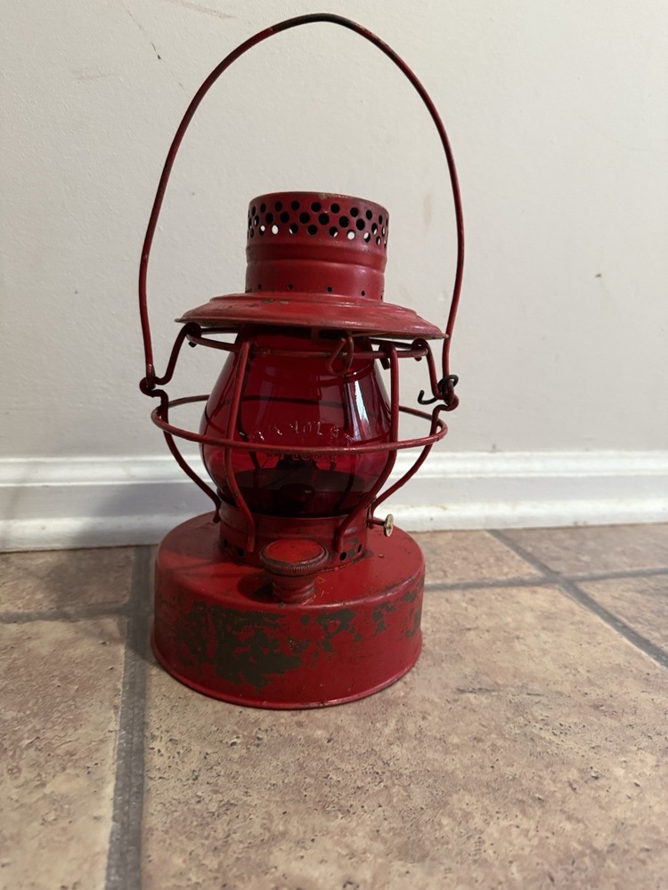 Handlan St Louis USA Edison System Lantern Red Globe Baltimore Transit Co.