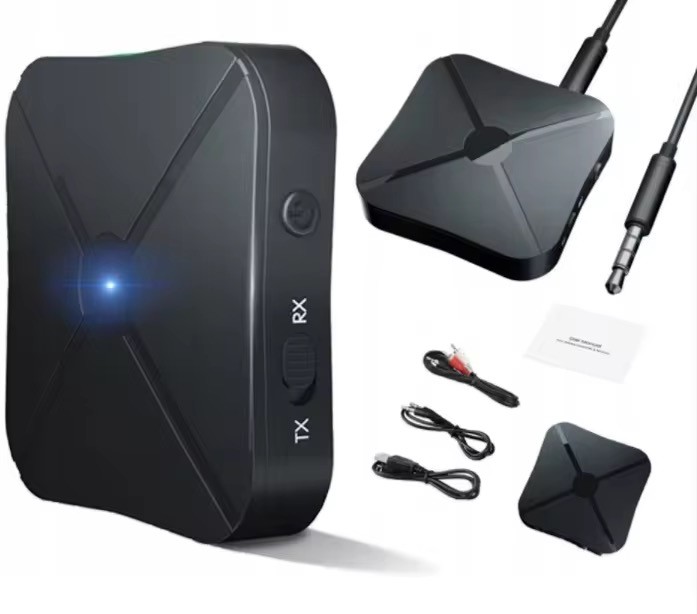 2in1 Bluetooth Transmitter Receiver Wireless Adapter TV Home Stereo A2D PAudio