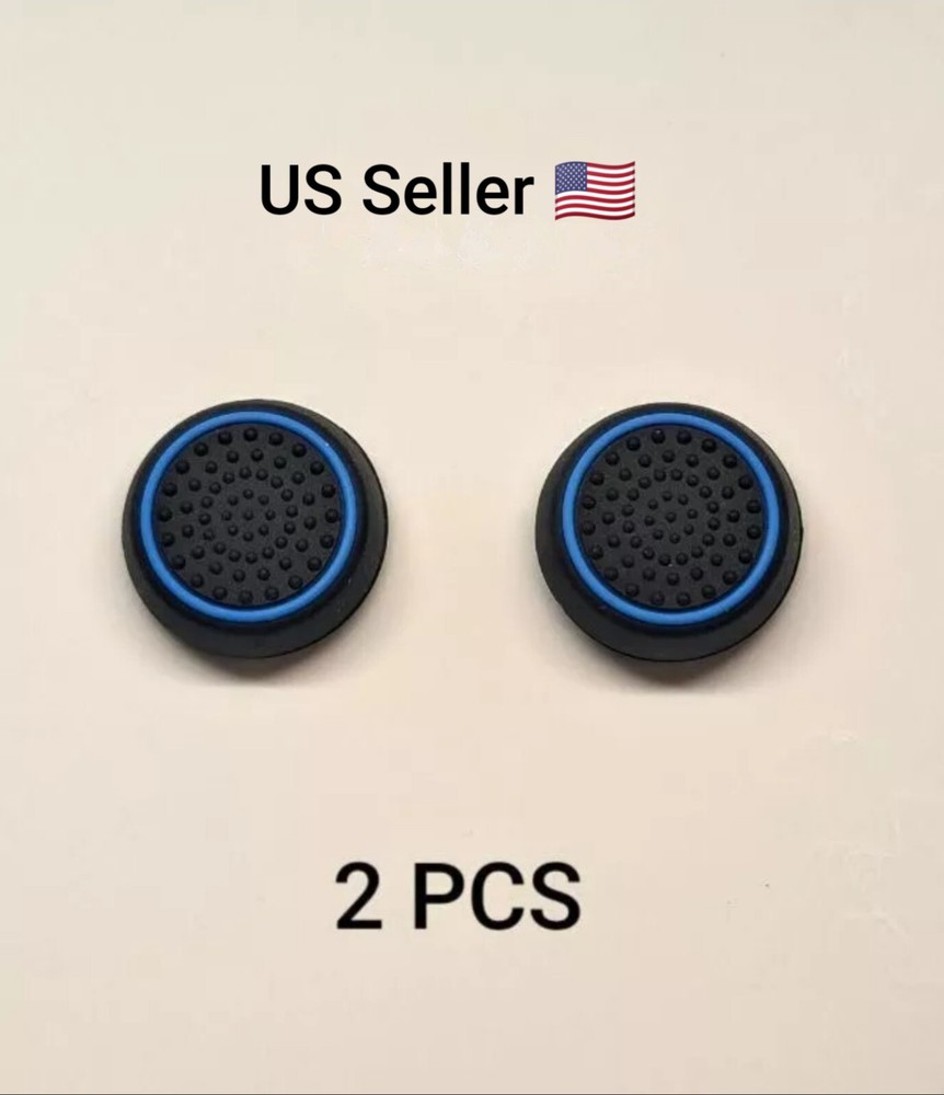 2PCS Analog Thumb Stick Grips Caps for XBox Dualshock 5 4 PS4 PS3 Controller PS5
