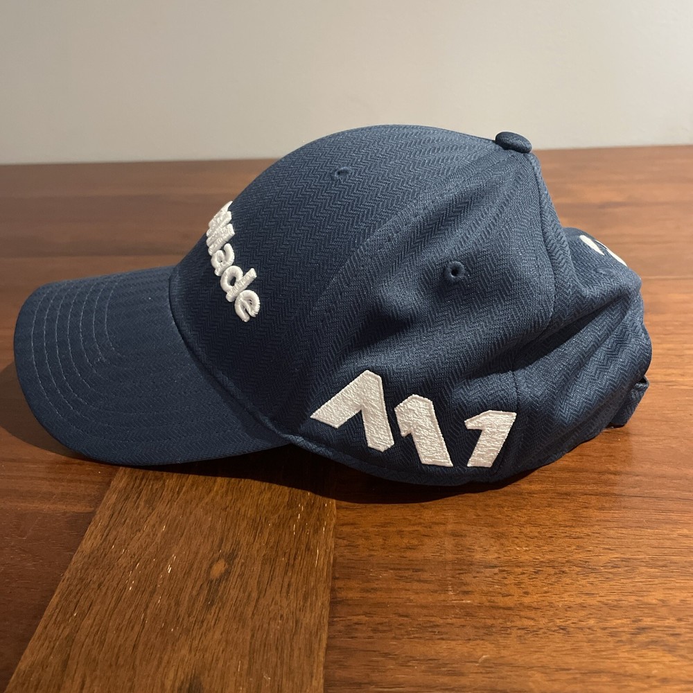 TAYLORMADE TP5 NAVY BLUE ADJUSTABLE GOLF HAT SIZE REG