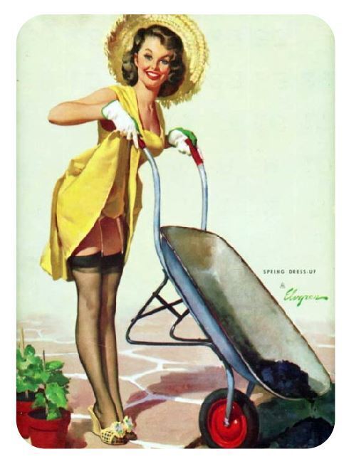 Pinup Girl Sticker Decal