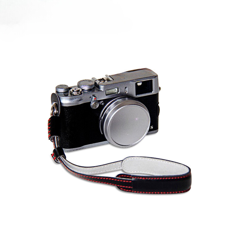 Retro Oiled PU Leather Camera Wrist Strap Universal Fit for Mirrorless Camera